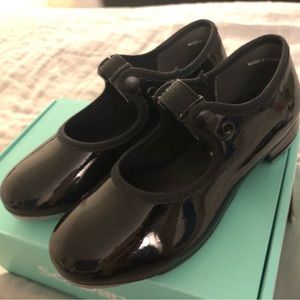 So Danca toddler tap shoes - black patent